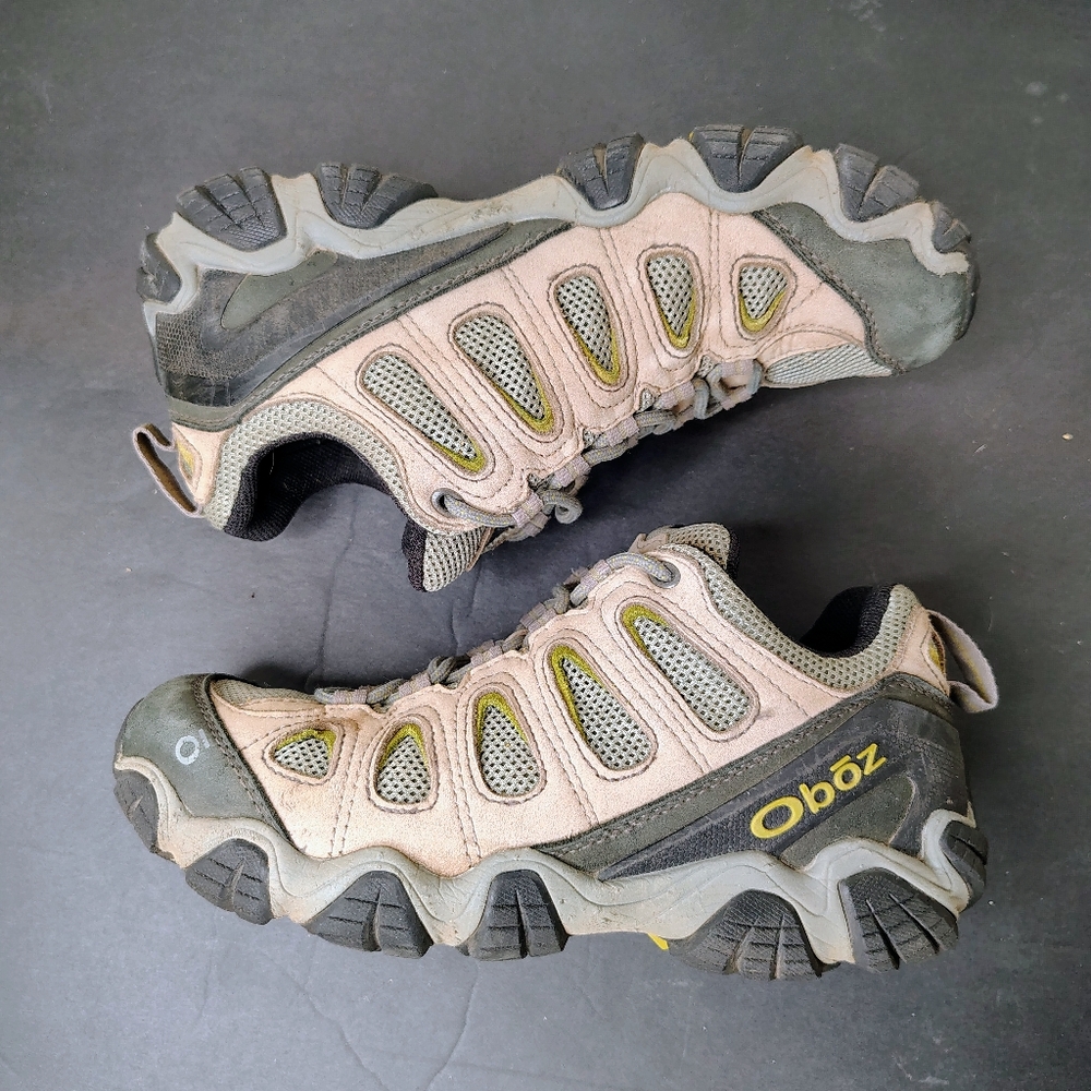Oboz Sawtooth II Low Hiking Shoes Mens Size 9 Waterproof Breathable Bdry Bozeman - Picture 6 of 9